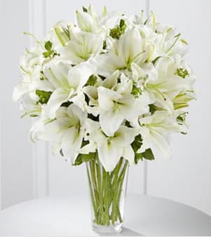 The Spirited Grace Lily Bouquet By Ftd In New Iberia La Jolie Fleur Florist