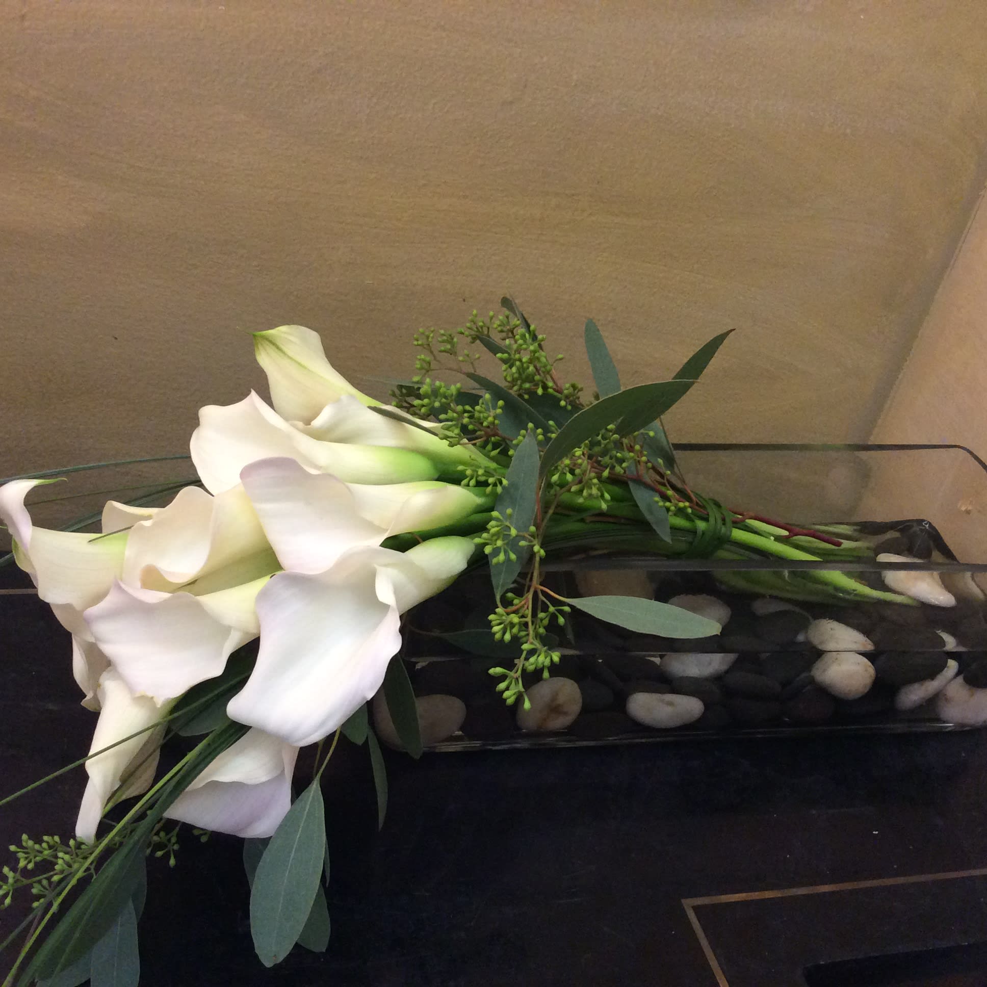 Calla Lilies Tie In Modern Glass Philadelphia Pa Nature S Gallery Calla Lilies Tie In Modern Glass