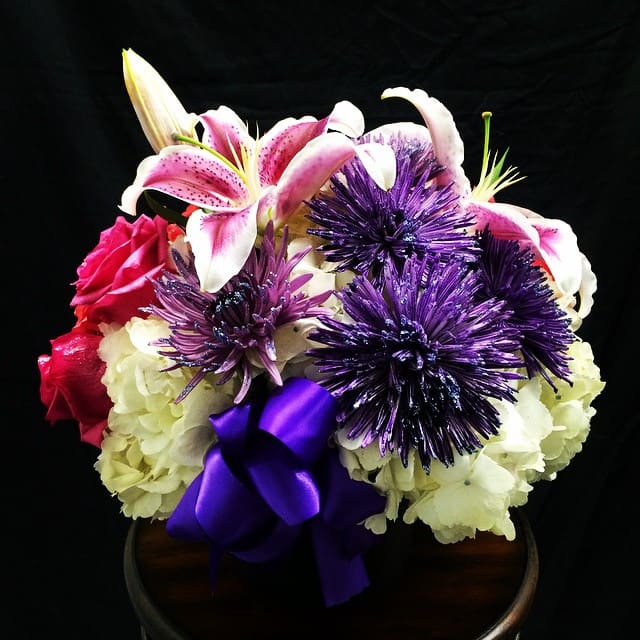 pink purple and white