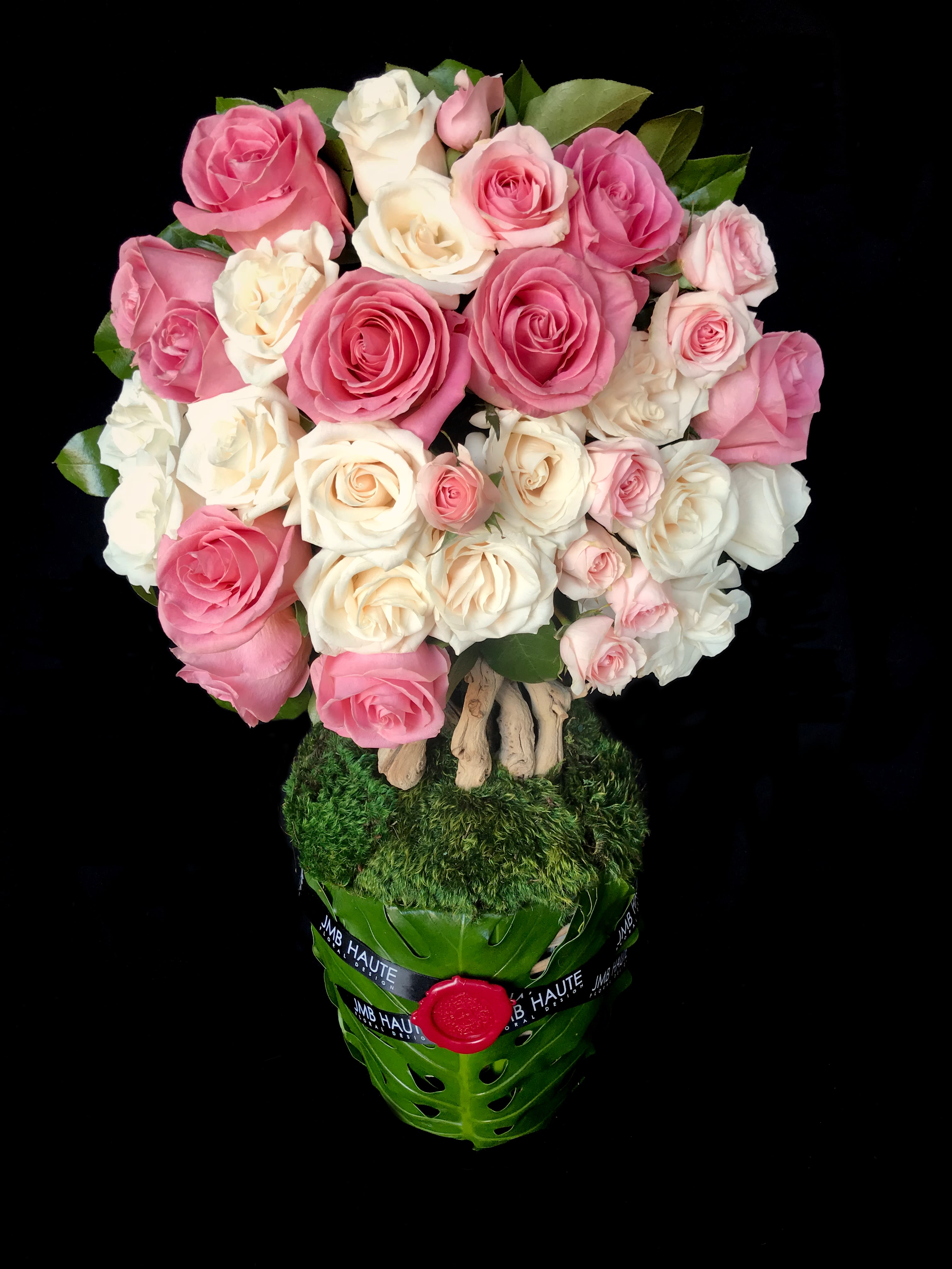 Rose Topiary II in Naperville, IL | JMB Haute Floral Design