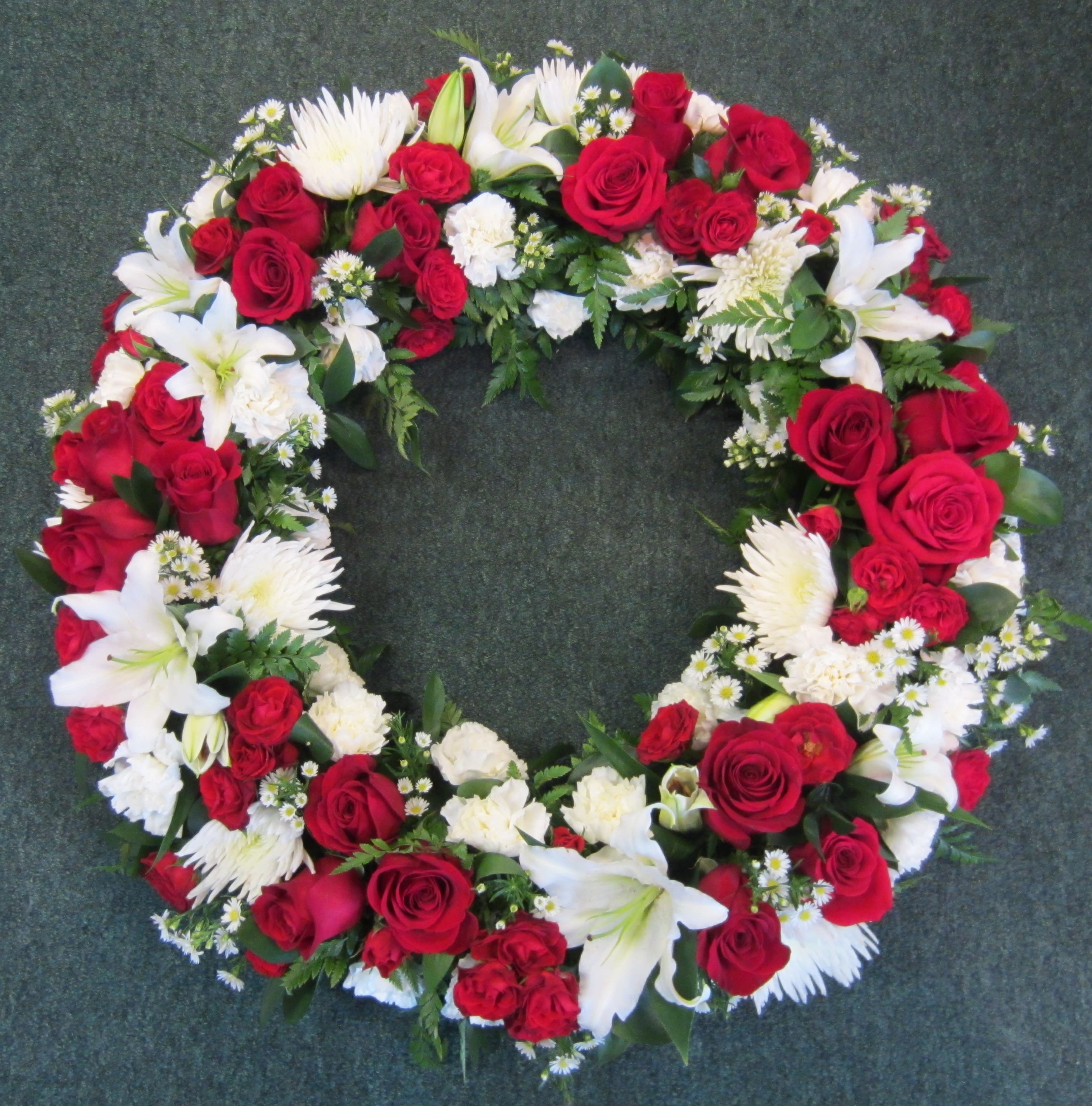 Evans Memories To Treasure Funeral Wreath In Peabody Ma