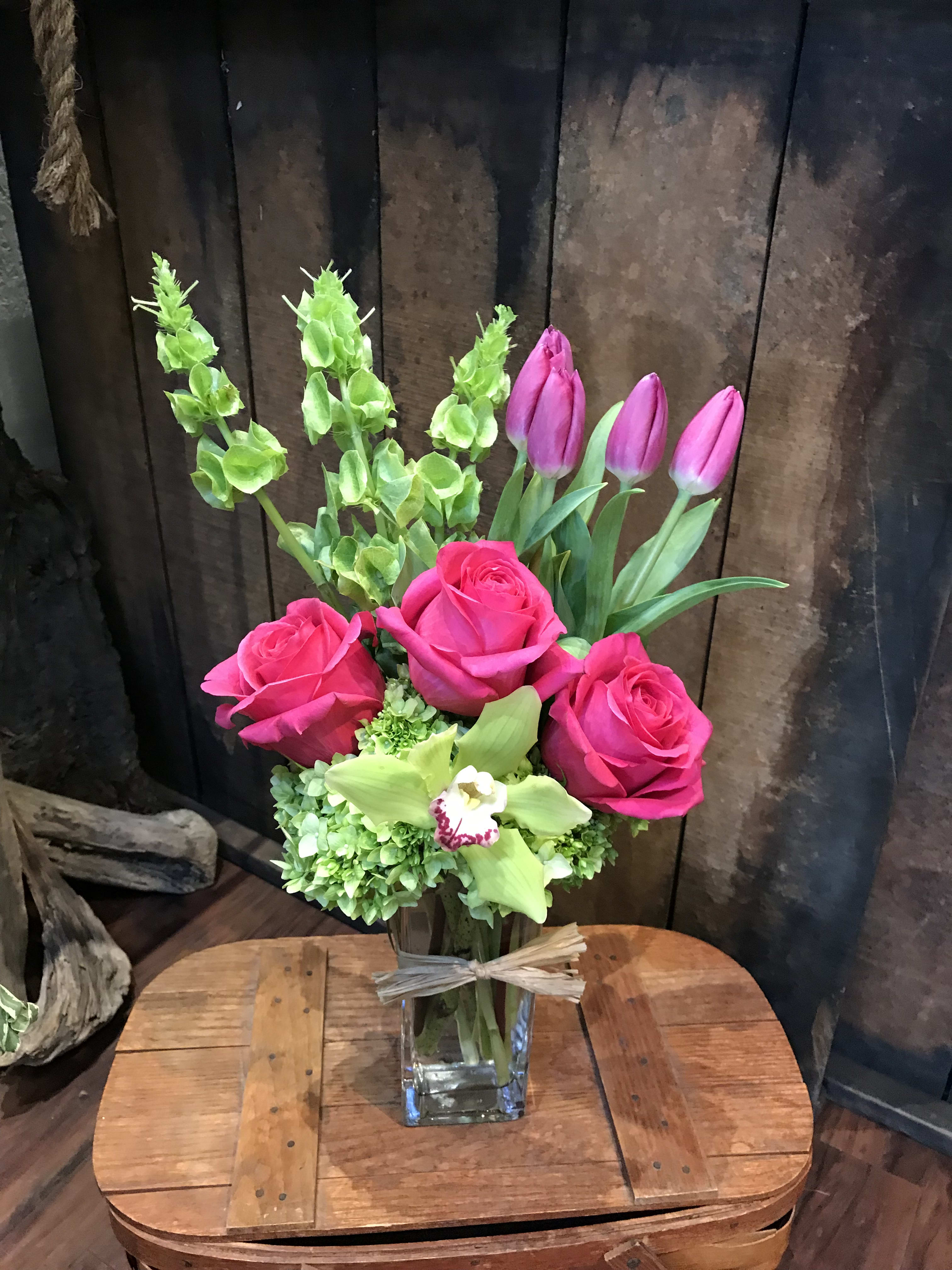 Pink Delight In Burlingame Ca Floral Art And Decor