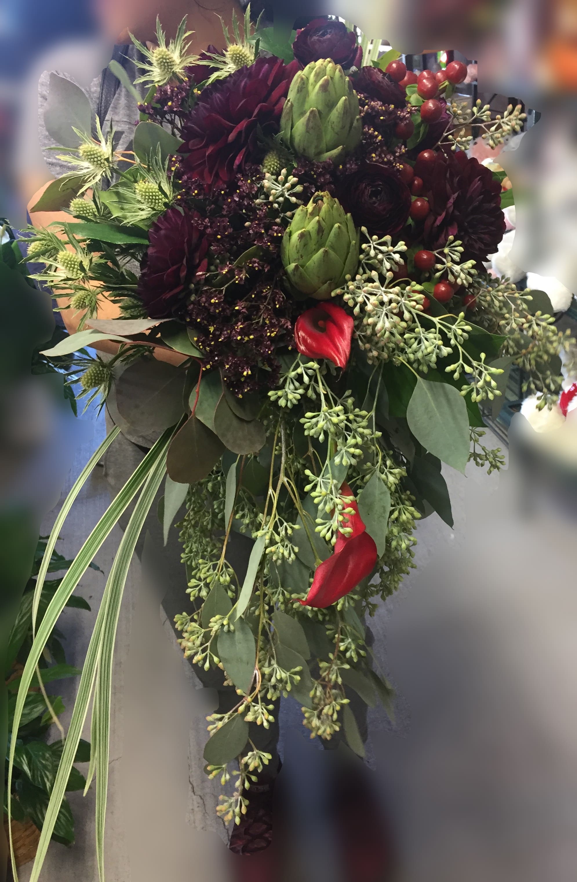 Autumn Woodlands Bridal Bouquet in San Jose, CA Valley Florist