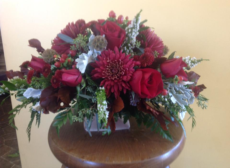 Winter Wonderland Centerpiece By Miss Bee Haven Florist