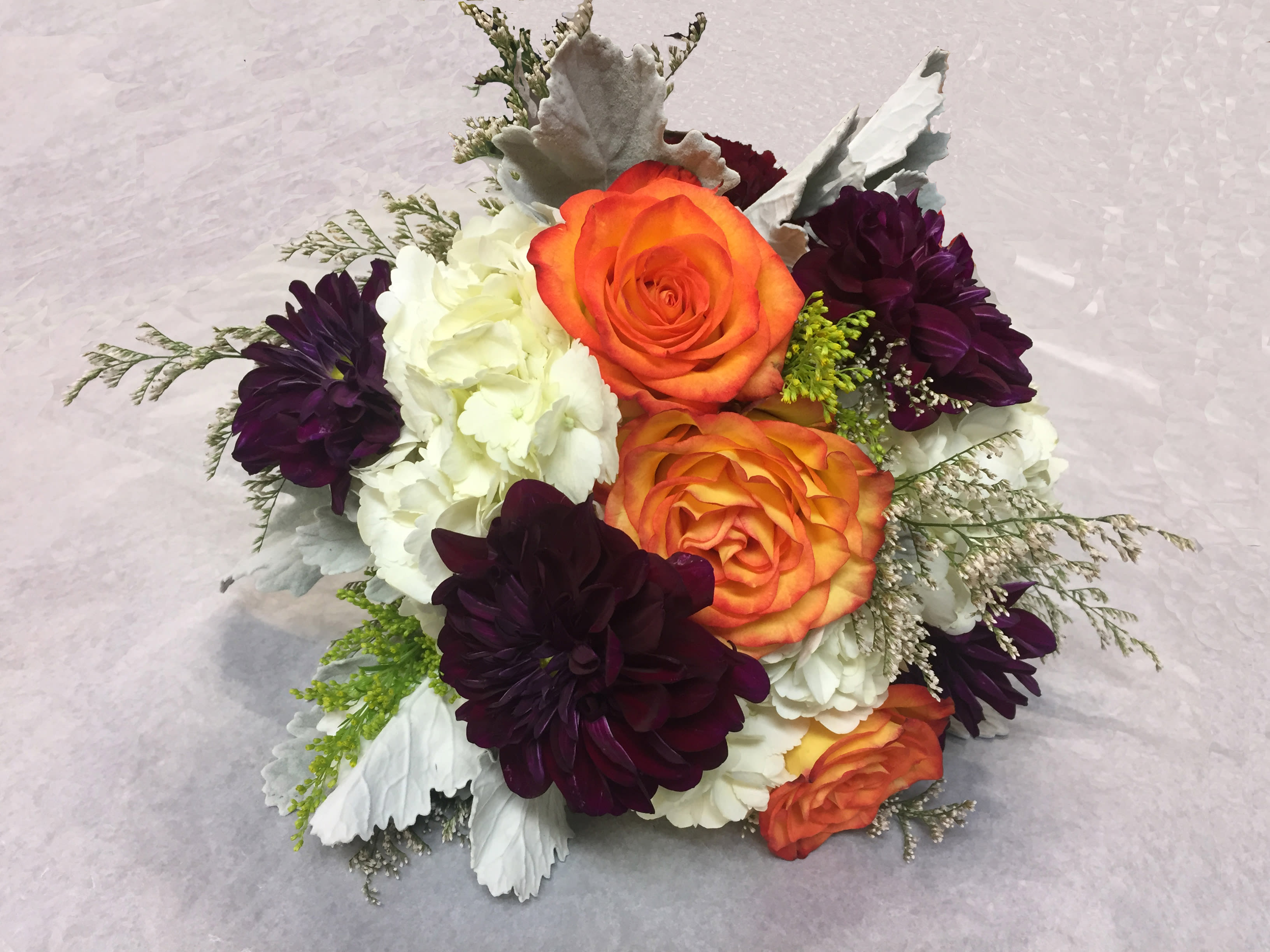 Fall Color Wedding Bouquet In San Jose Ca Valley Florist