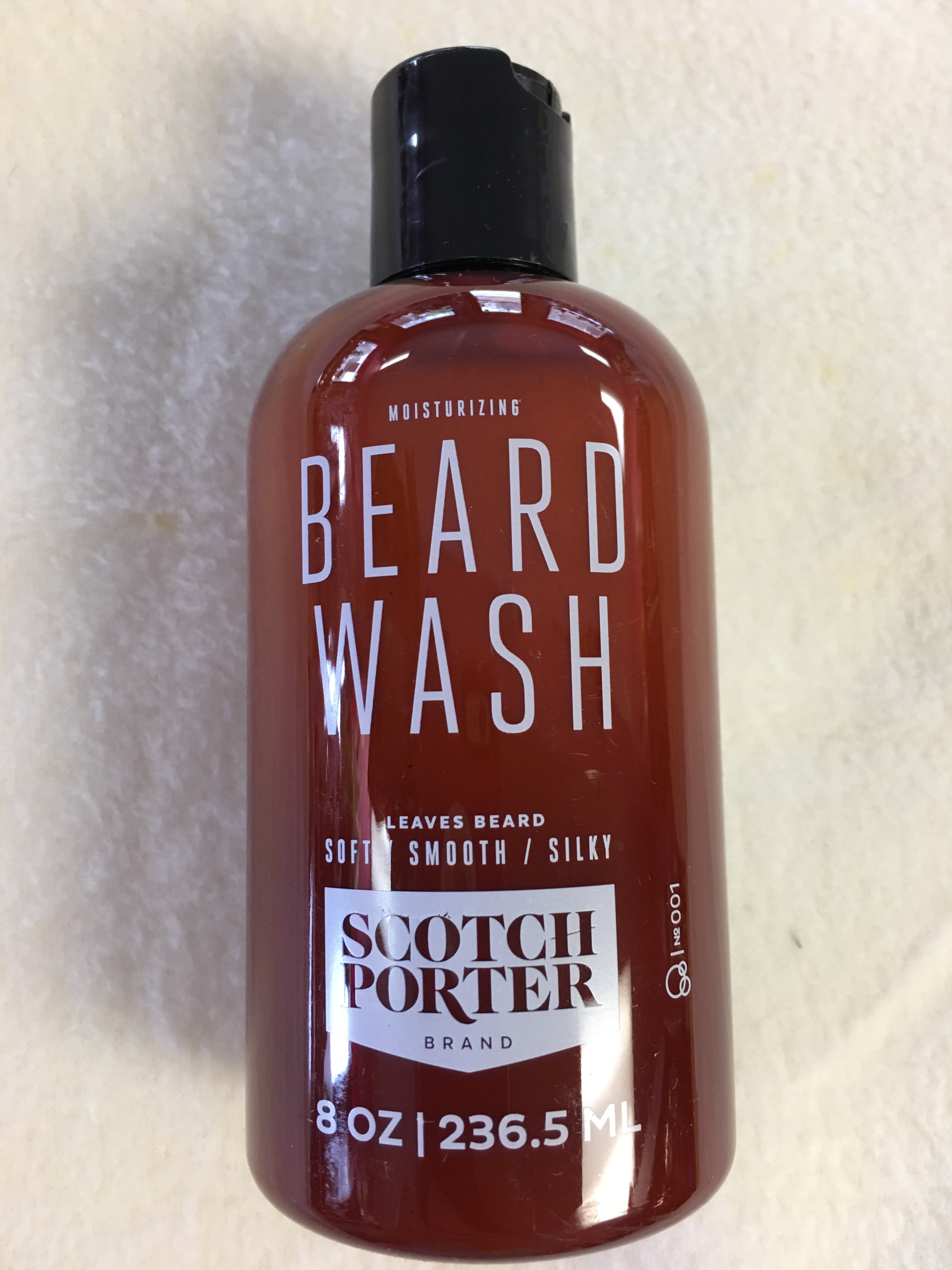 8oz bottle beard wash