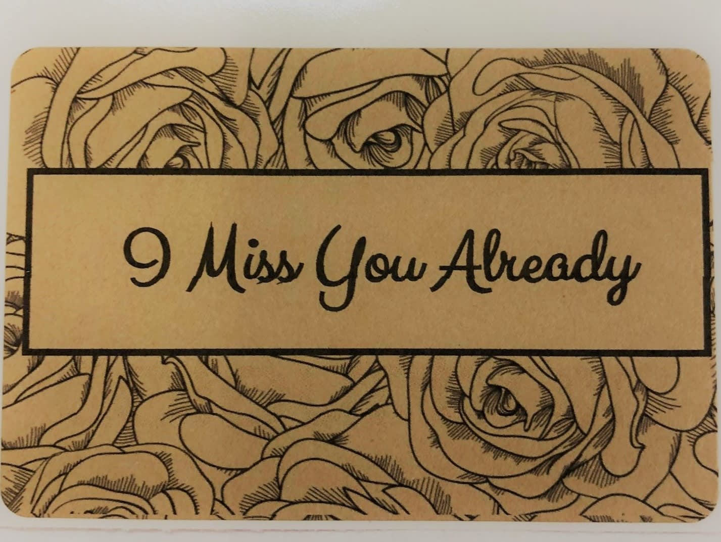 I Miss You Already Add On For Message Candle Label In Tell City