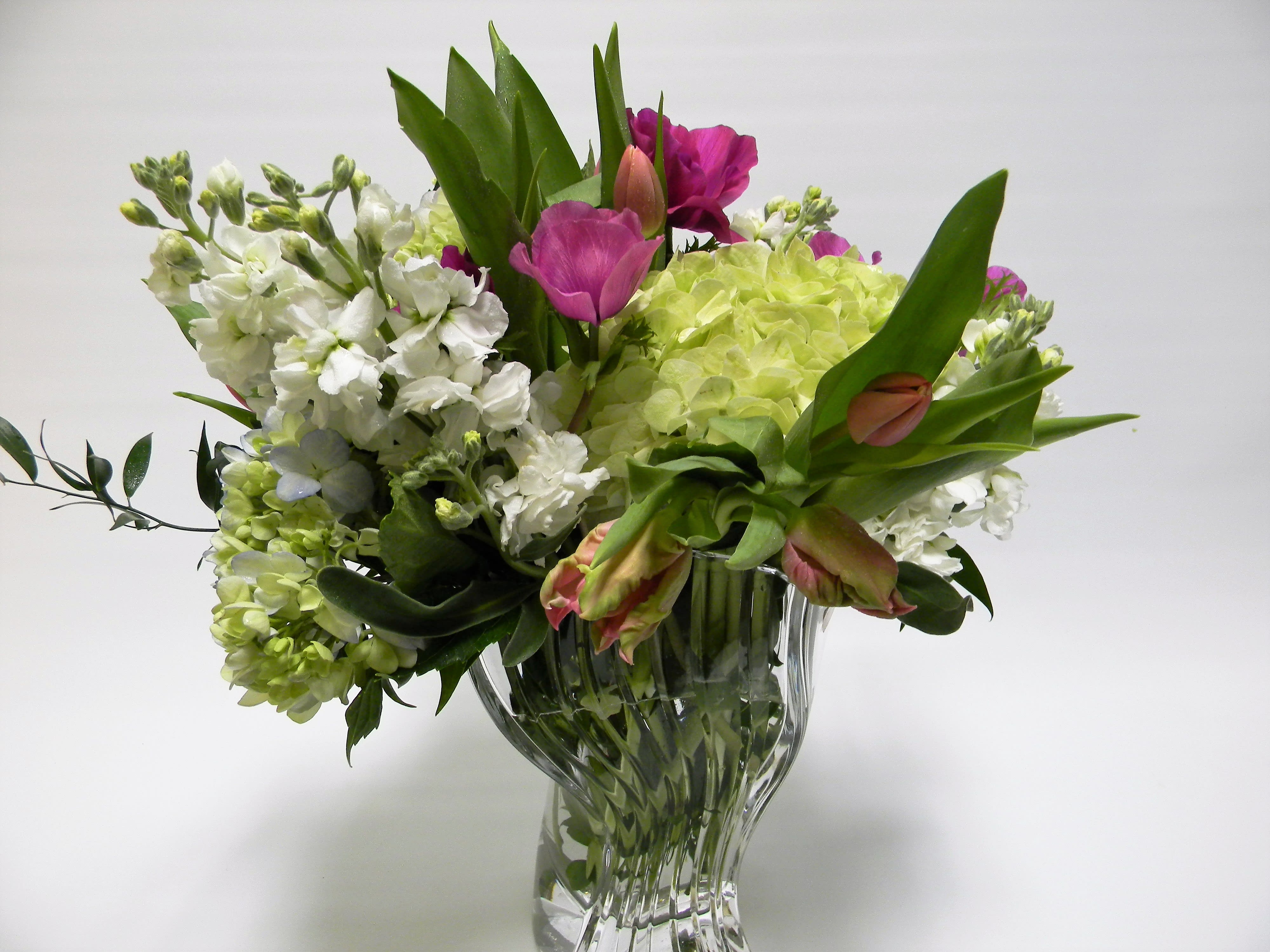Crystal Vase In Prairie Village Ks Gregory S Fine Floral
