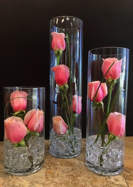 V 55 Cylinder Vase Centerpiece Set Of 3 30 Off In Las Vegas