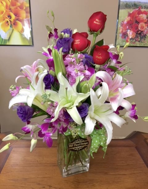 Happy Birthday Beautiful In Las Vegas Nv Vip Floral Designs