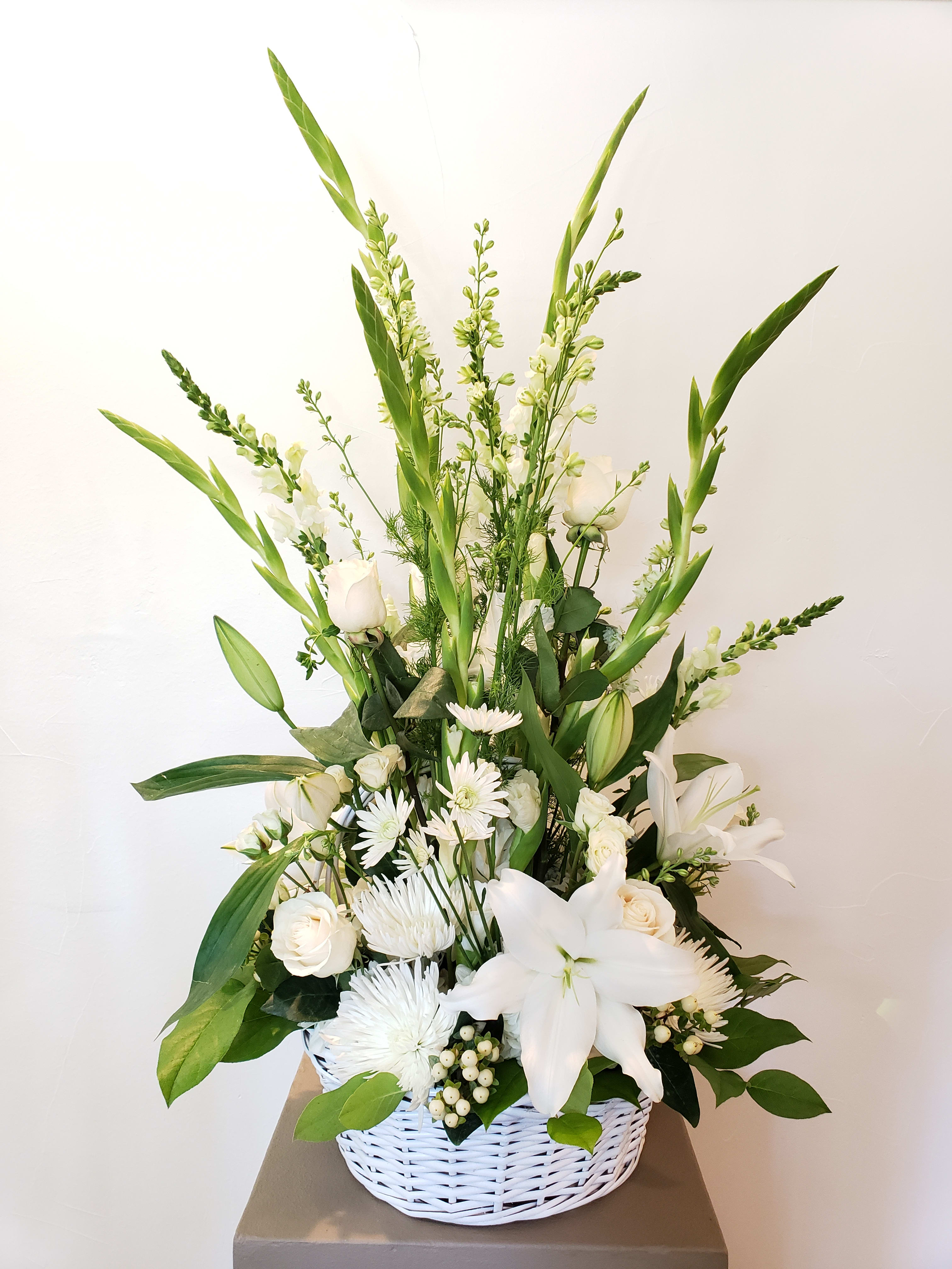 Funeral Basket in Palm Desert, CA Lotus Garden Center