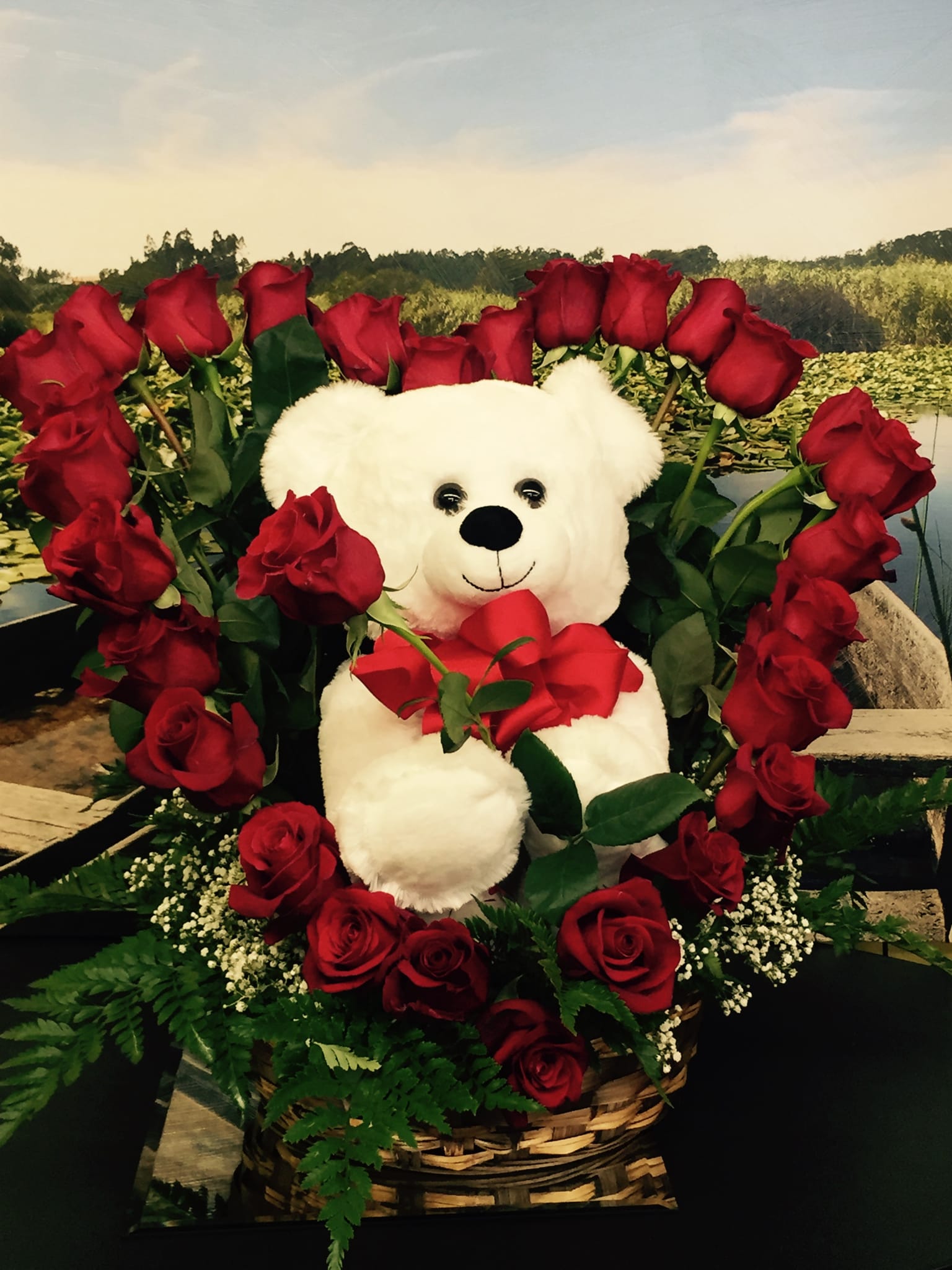 flower and teddy bear delivery