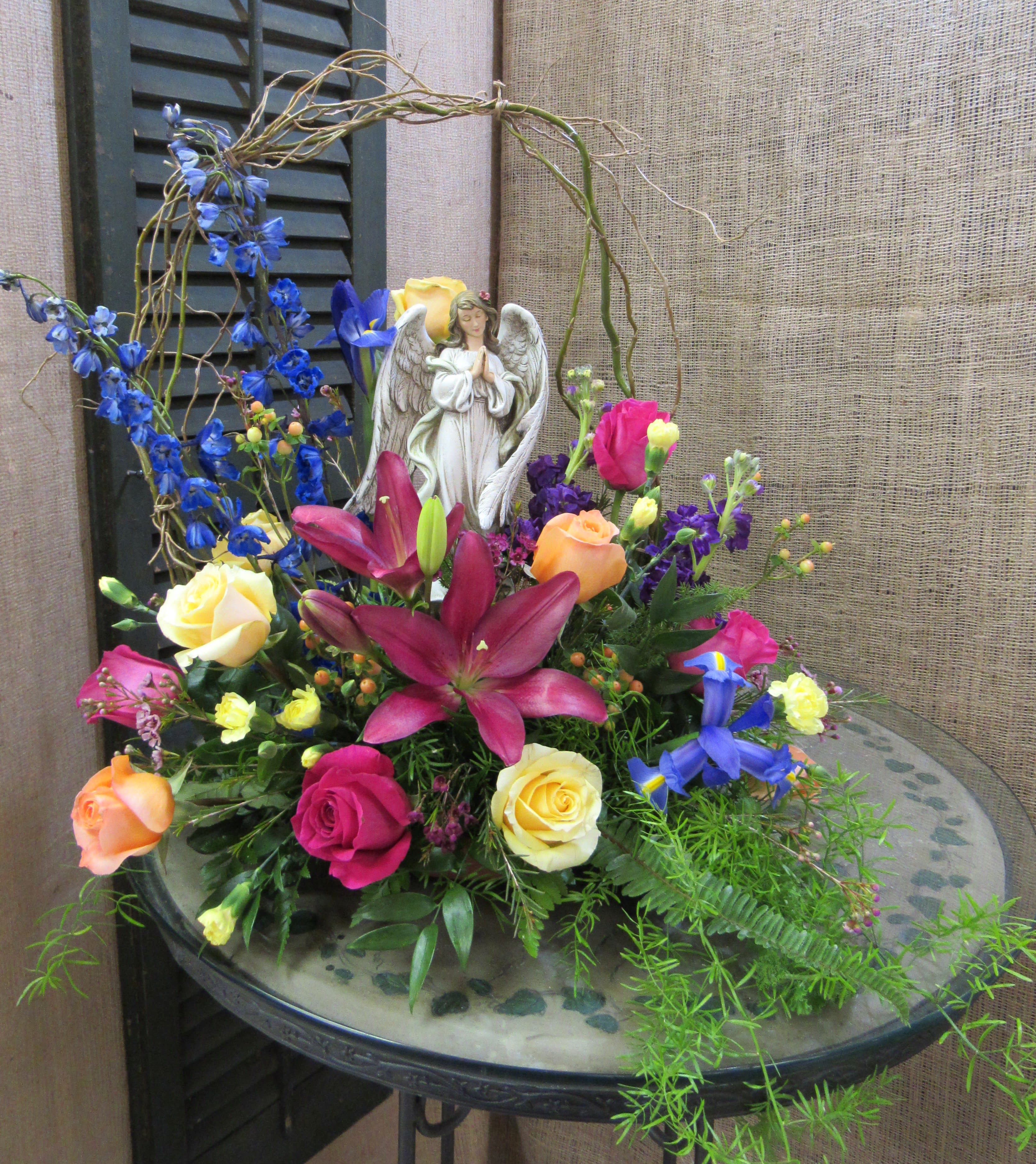 Angel "Halo" Garden in OH Haehn Florist & Greenhouses