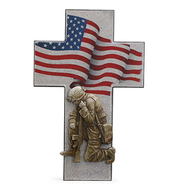 Soldier Wall Cross Plaque In Edwardsville Il Goff And Dittman