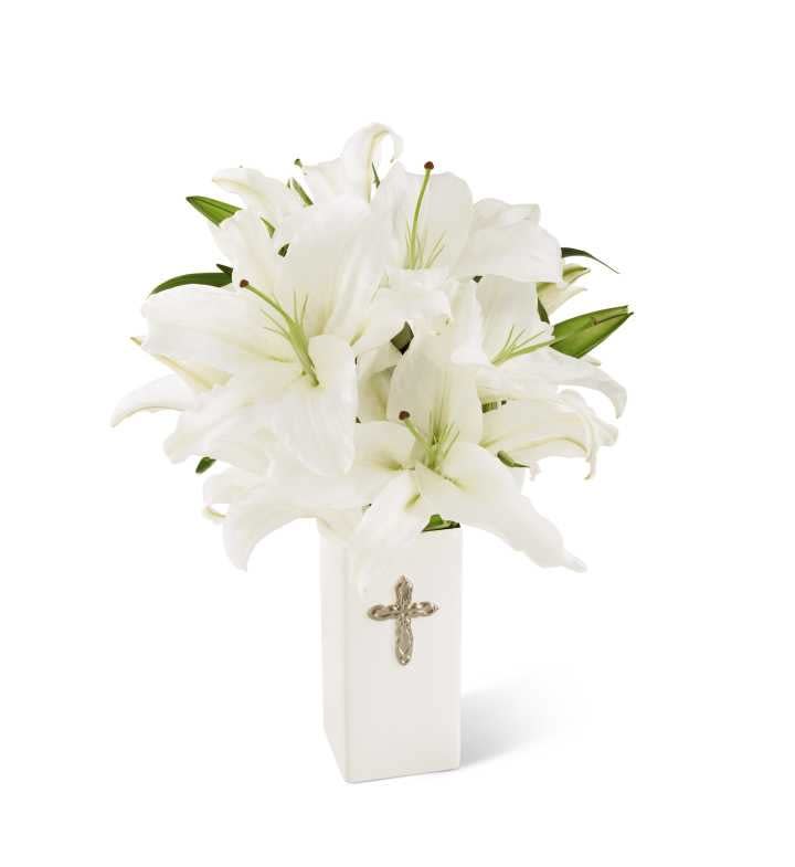 Faithful Blessings Bouquet Sympathy in Carmel, NY Carmel Flower
