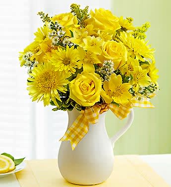 Pitcher Of Sunshine In Schenectady Ny Village Floral And Gifts