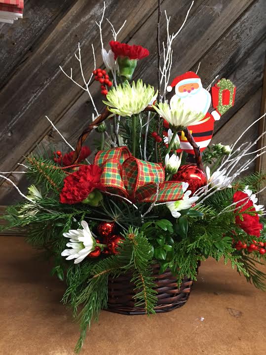 Designer Christmas Basket in Franklinville, NJ Triple