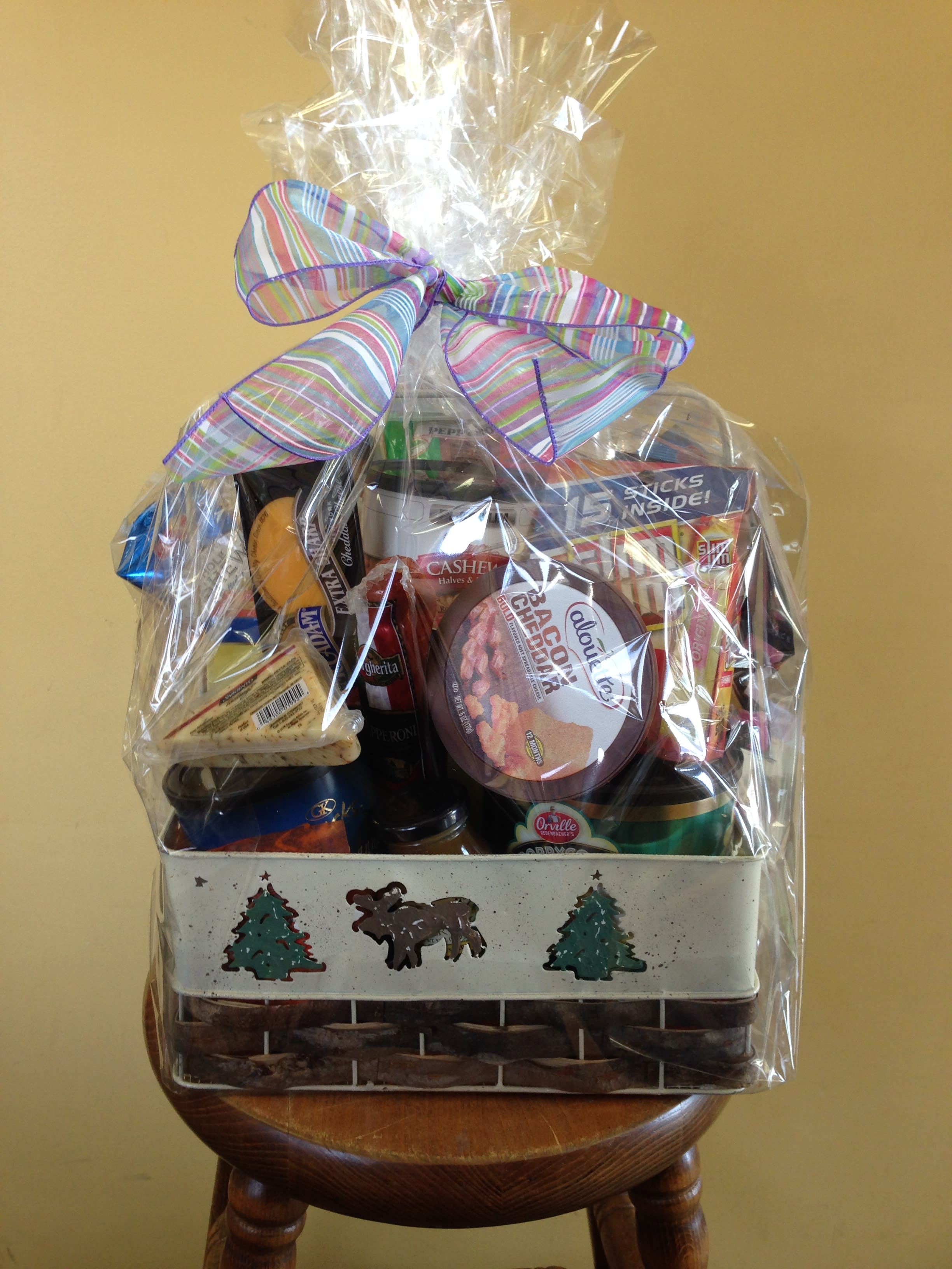 Deluxe Gourmet Basket in Mount Holly, NJ Miss Bee Haven Florist