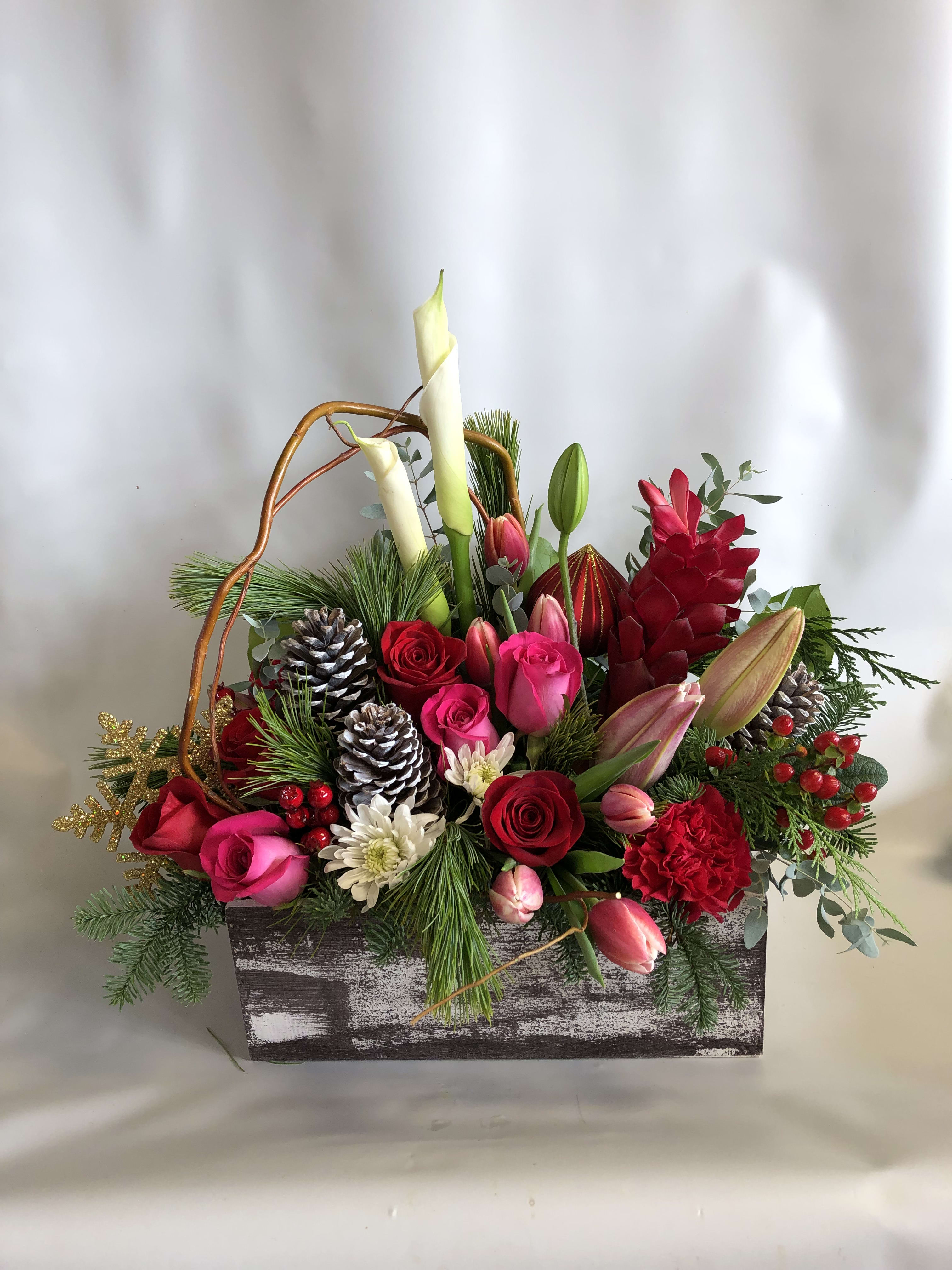 Winter Touch In San Diego Ca Liz S Flowers