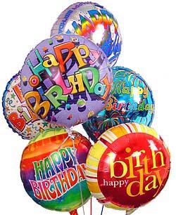 Happy Birthday 6 Balloon Bouquet In Absecon Nj South Jersey Florist