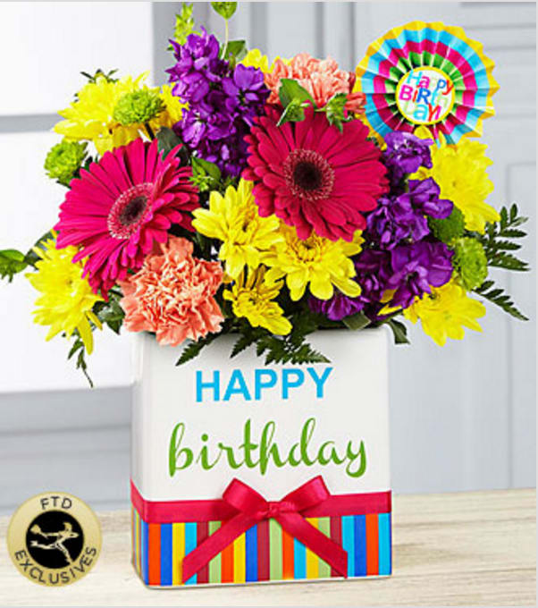 Birthday Brights Bouquet in Kissimmee, FL Kissimmee Florist