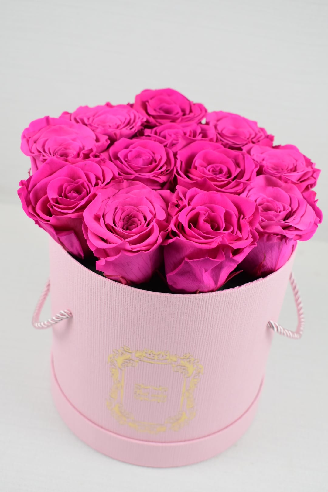 Everlasting Roses Pink box, pink roses in Los Angeles, CA Sebas Flowers