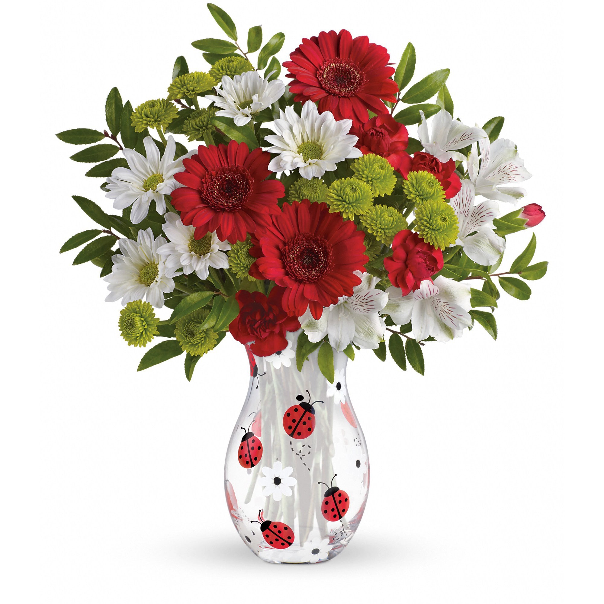 Teleflora S Lovely Ladybug Bouquet In Clairton Pa Jim S Flower Shop