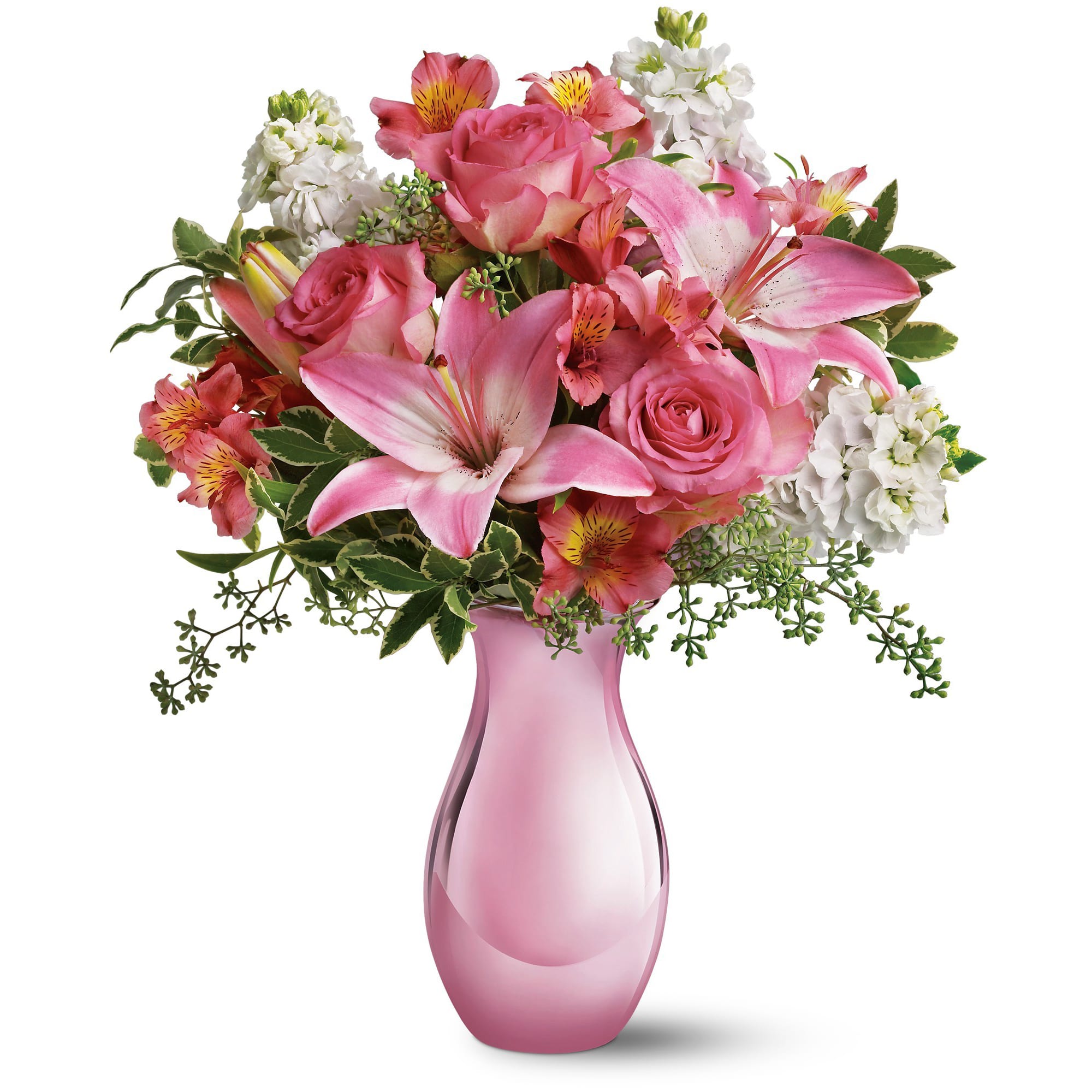 telefloras pink reflections bouquet with roses in johnstown pa westwood floral gifts 31 gifts johnstown ohio