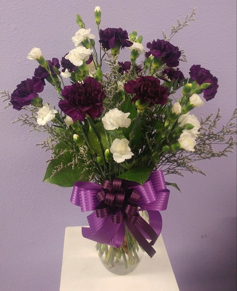 moonshadow carnations by old