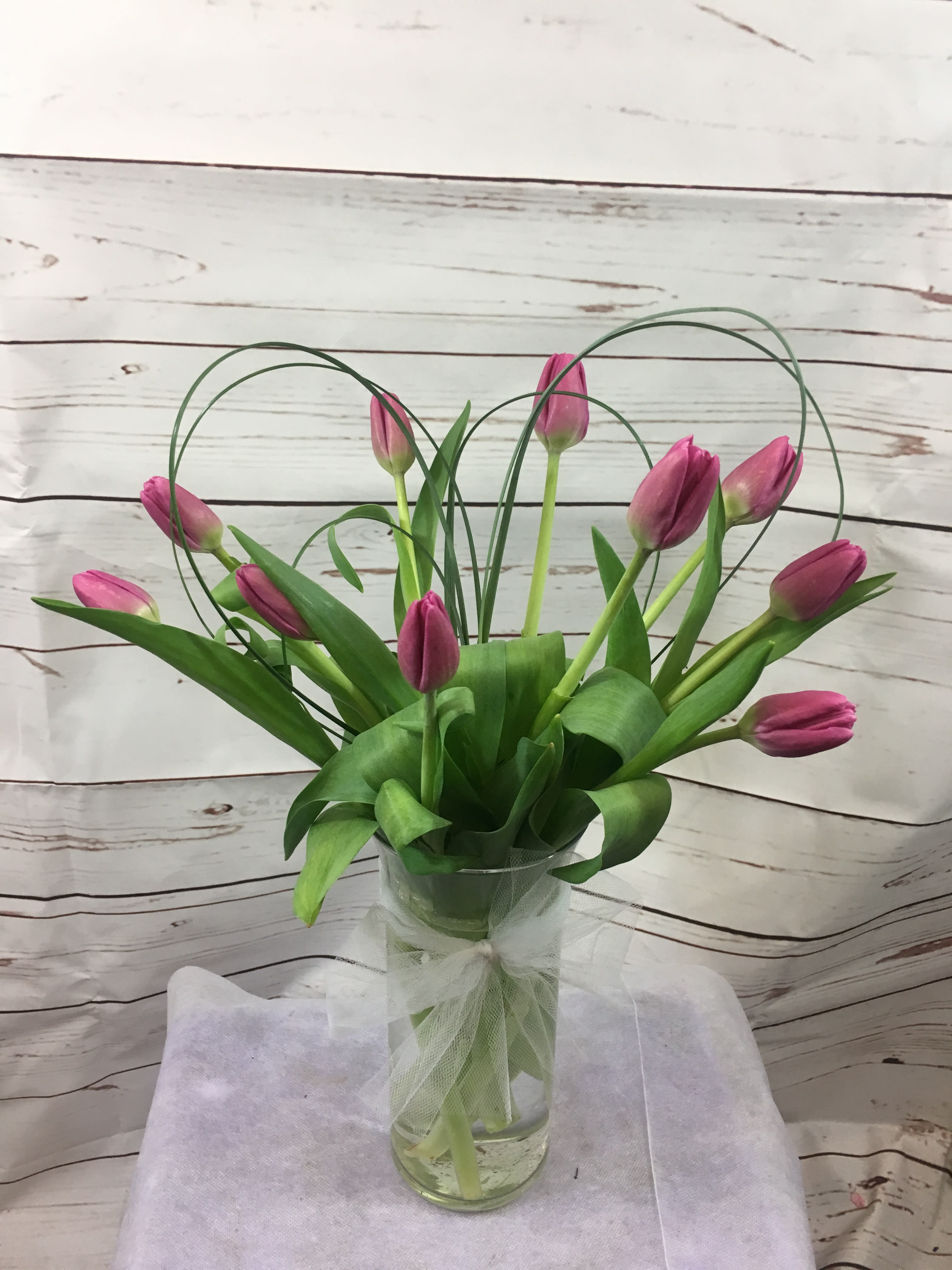 Pretty pink tulips by Seulberger's Florist in Oakland, CA | Seulbergers ...