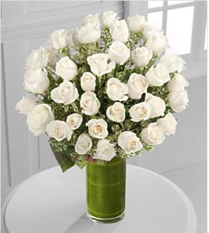 luxury four dozen white