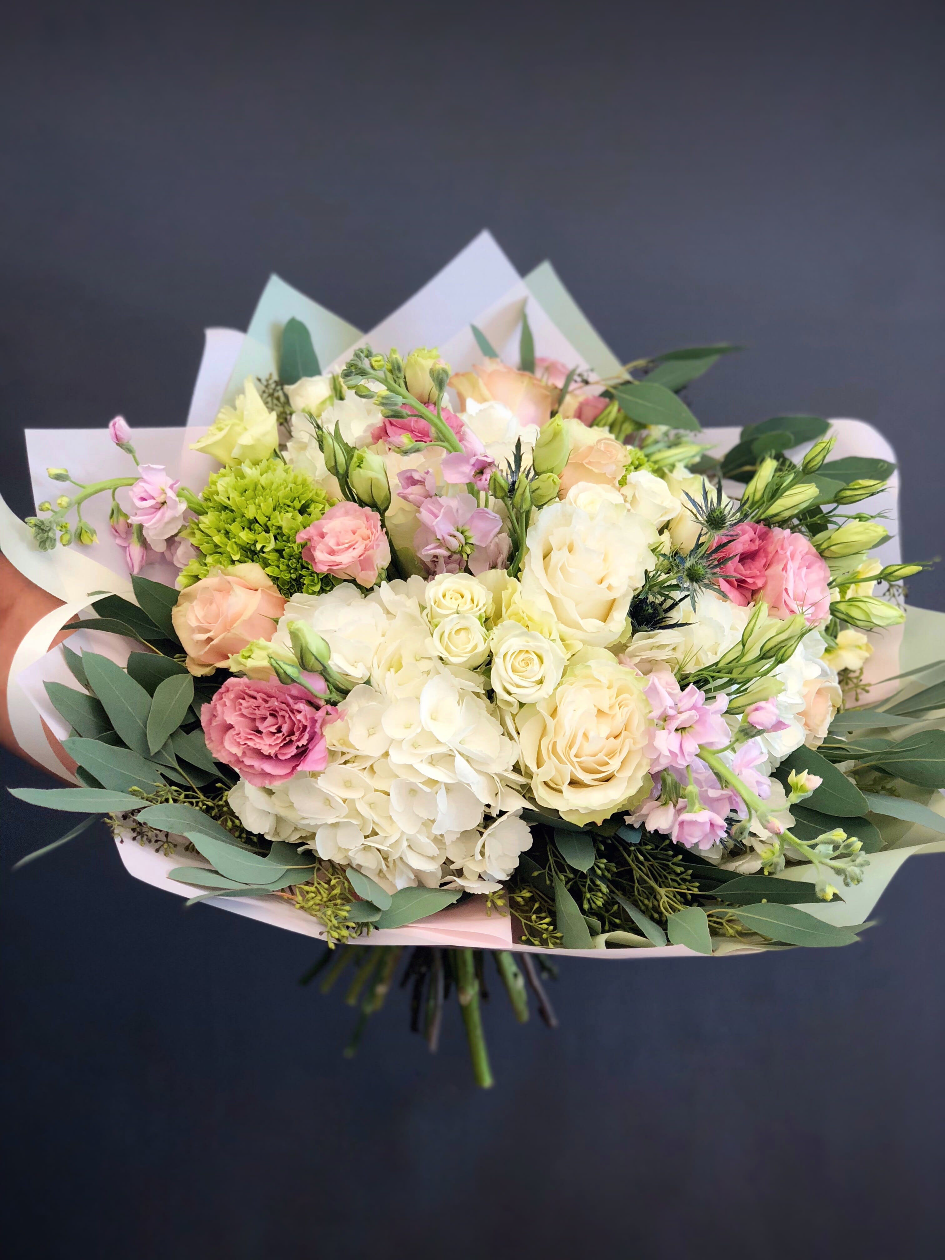 92 Soft colors mixed bouquet XL in Hallandale Beach, FL K&K Flowers