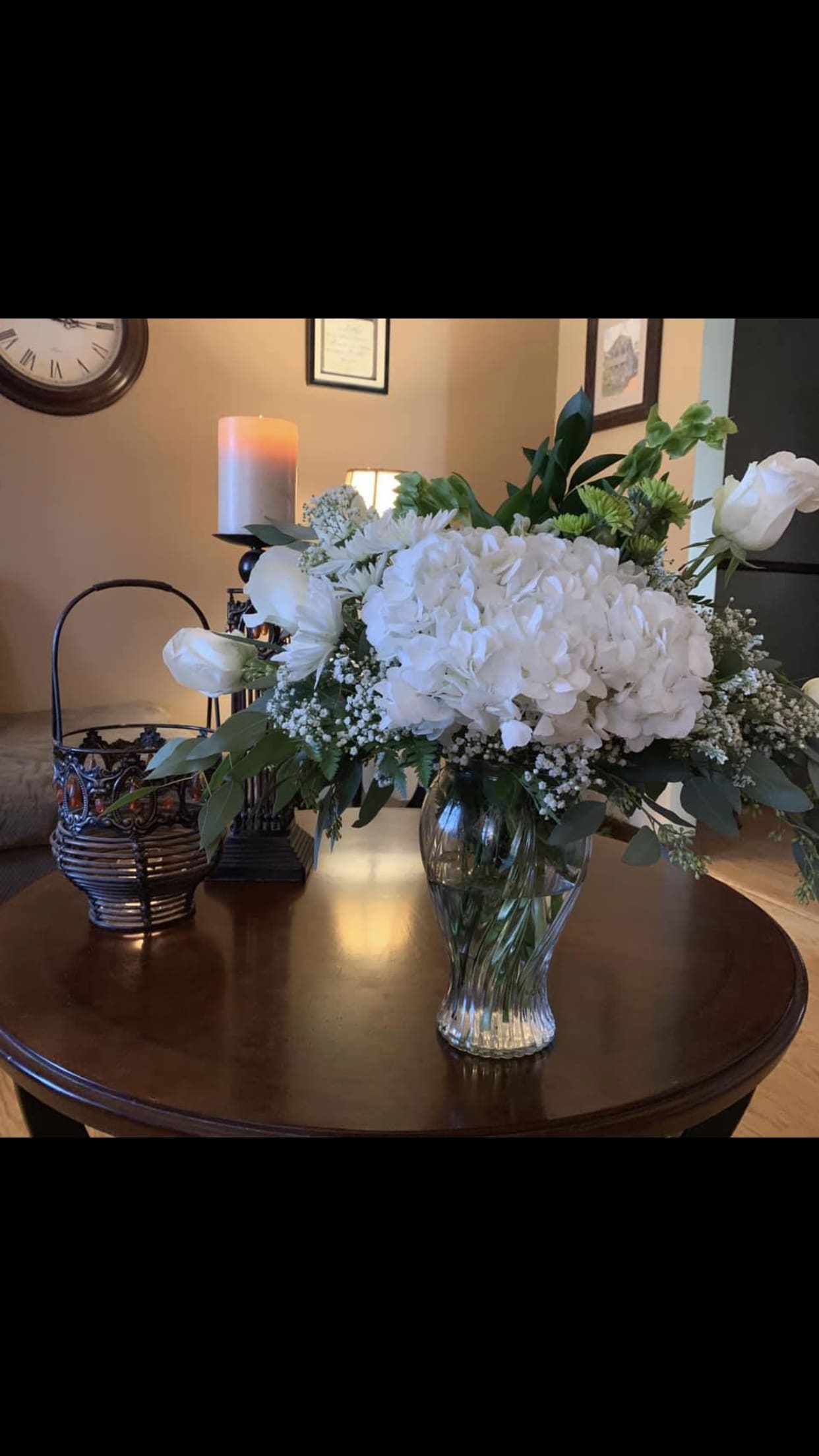 Not So Traditional Valentine Hydrangea Arrangement In Wilkes Barre