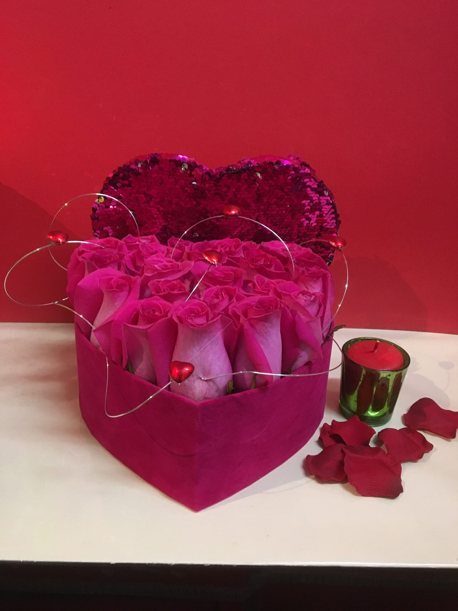 pink heart boutique in Los Angeles, CA La Fleur by Tracy