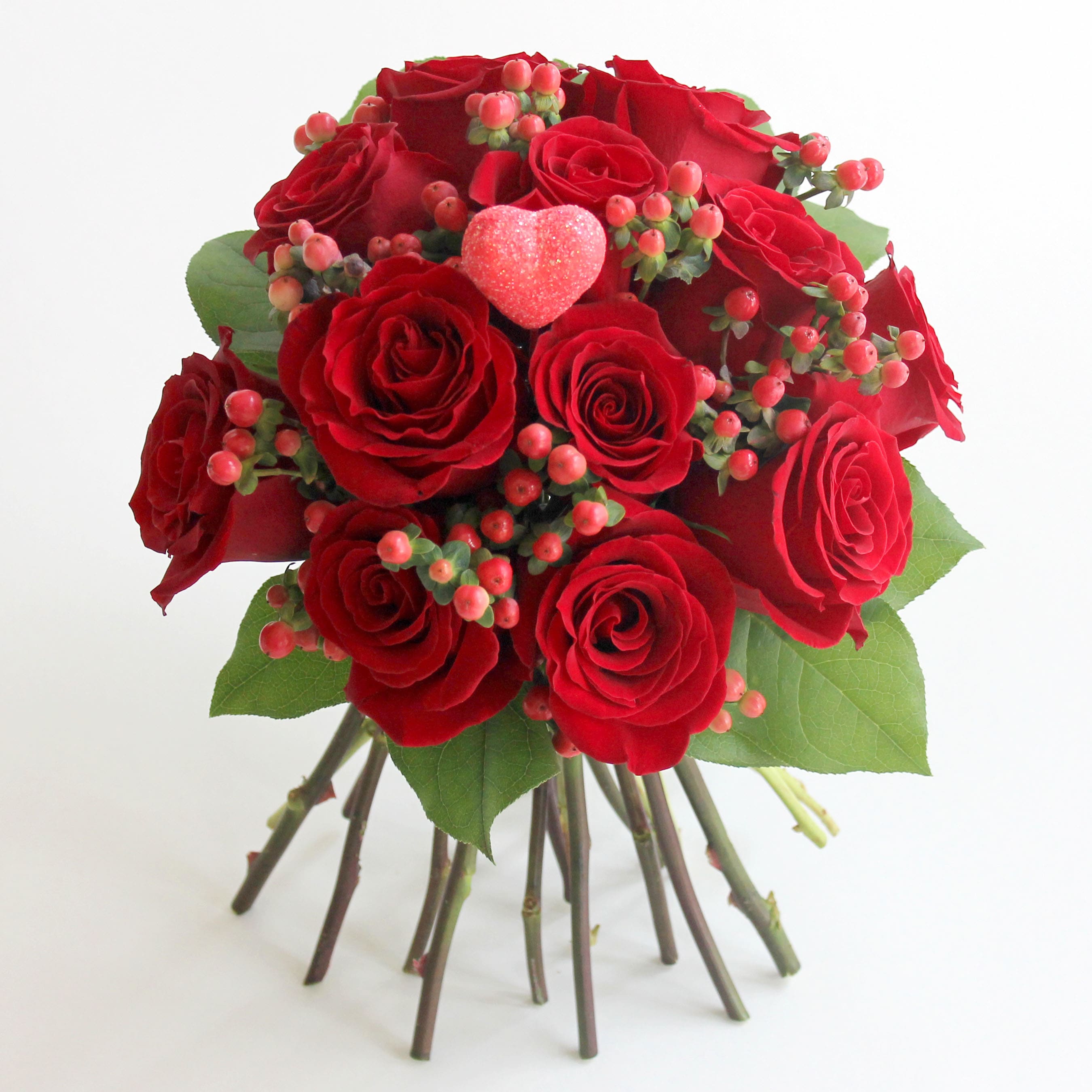 Be My Valentine Dozen Rose Bouquet in Mickleton, NJ