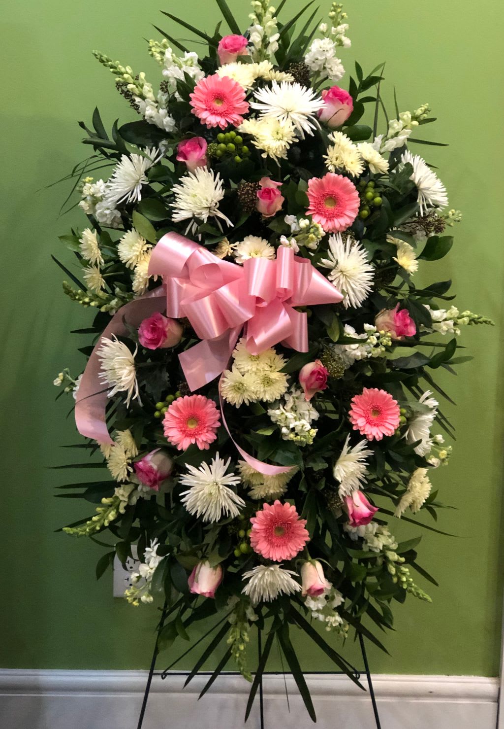 Pink Tribute Spray in Montchanin, DE Petals Flowers and Fine Gifts