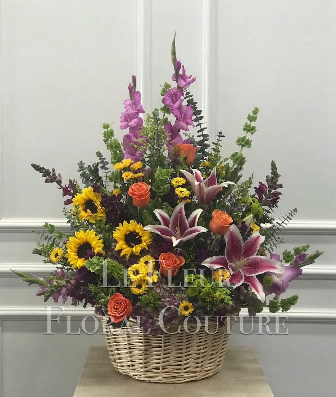 Sympathy of Colors Basket in Los Angeles, CA | Calvary ...
