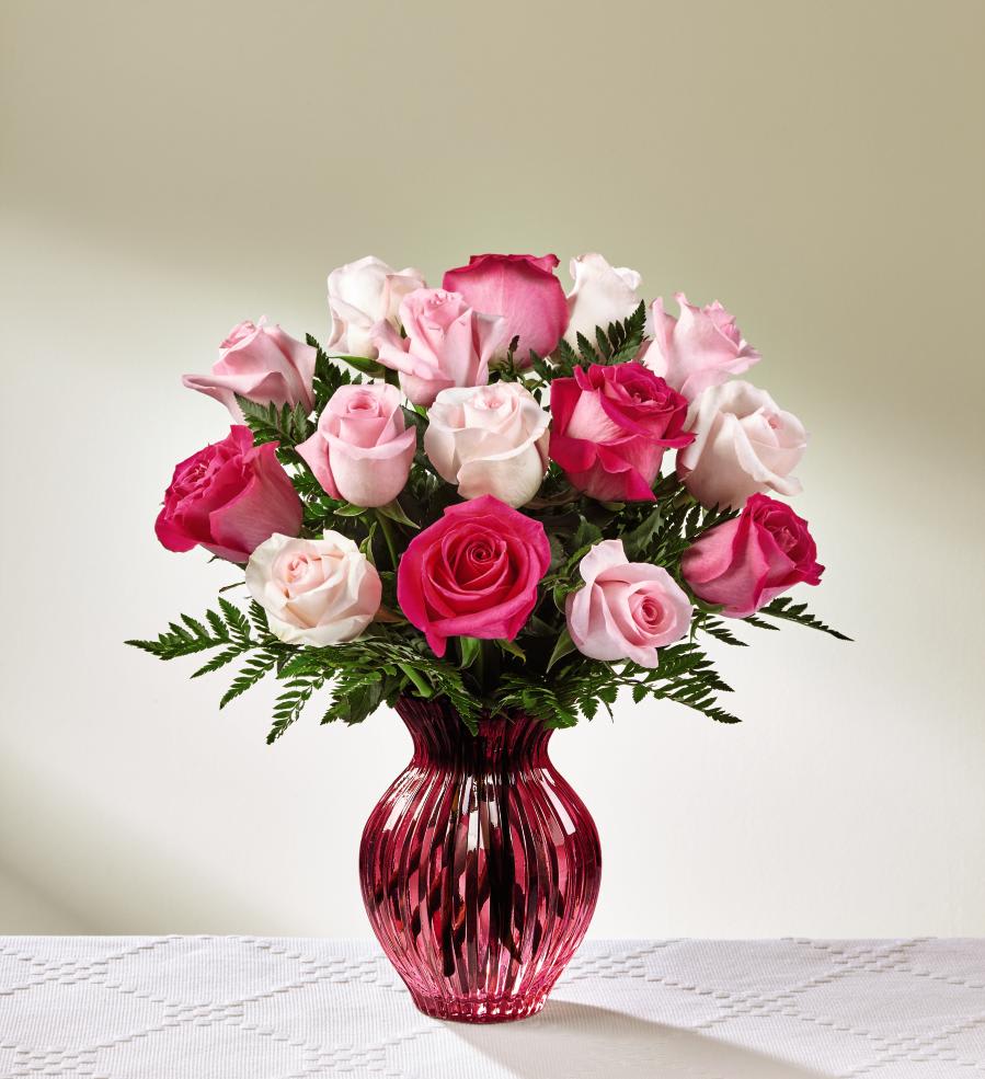 The FTD Happy Spring Mixed Rose Bouquet Deluxe in Inman, KS Sunshine Blossoms