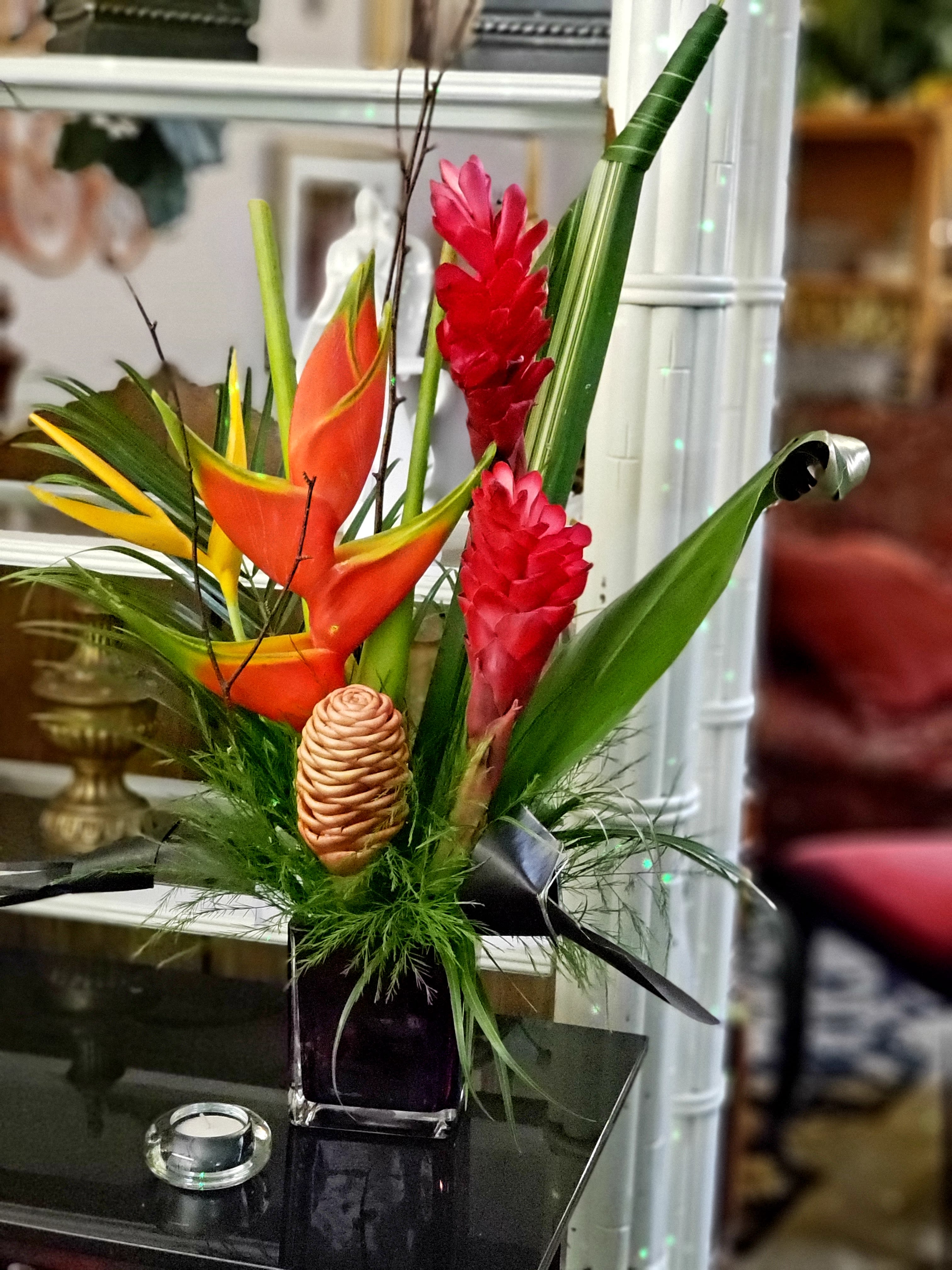 Mixed Tropical Design In Wildwood Fl Southern Comfort Florals