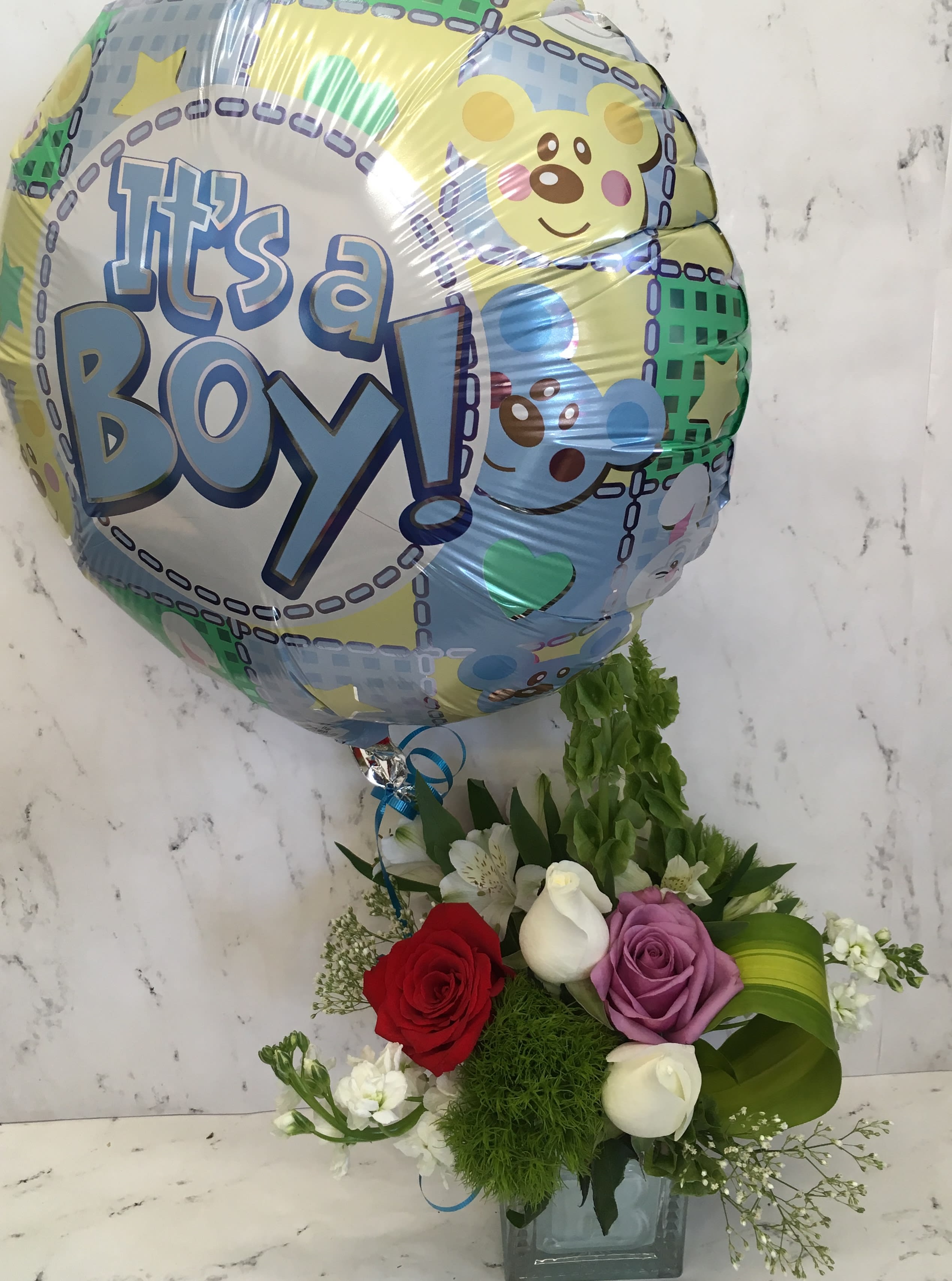 Newborn Baby Arrangement in Walla Walla, WA Petal Me Home Flowers