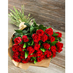 2 Dozen Red Roses Bouquet