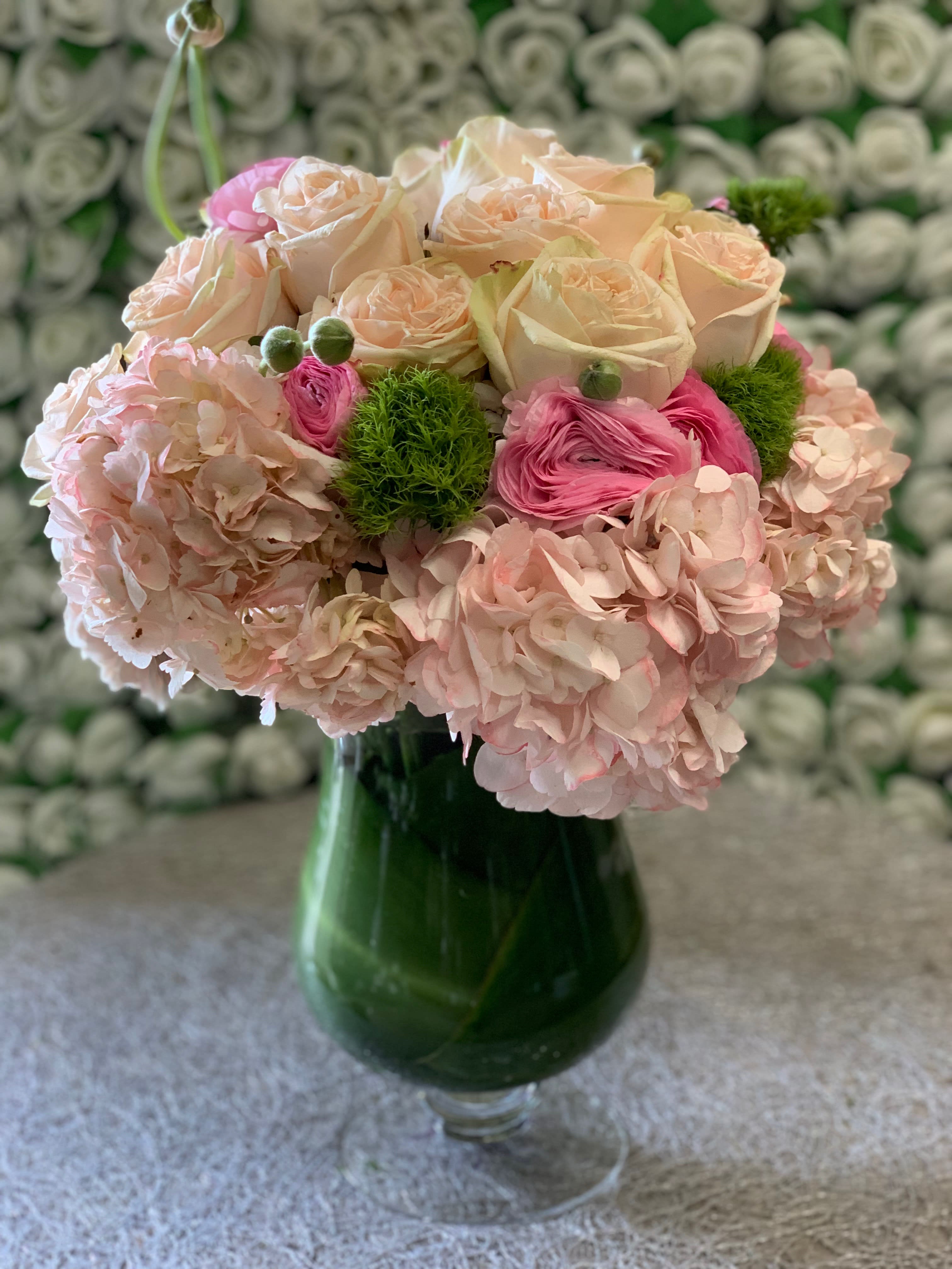 Blissful Blush Bouquet in Encino, CA Spring Flowers