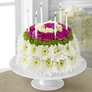 Wonderful Wishes Floral Cake In Vancouver Wa Samanthas Flowers