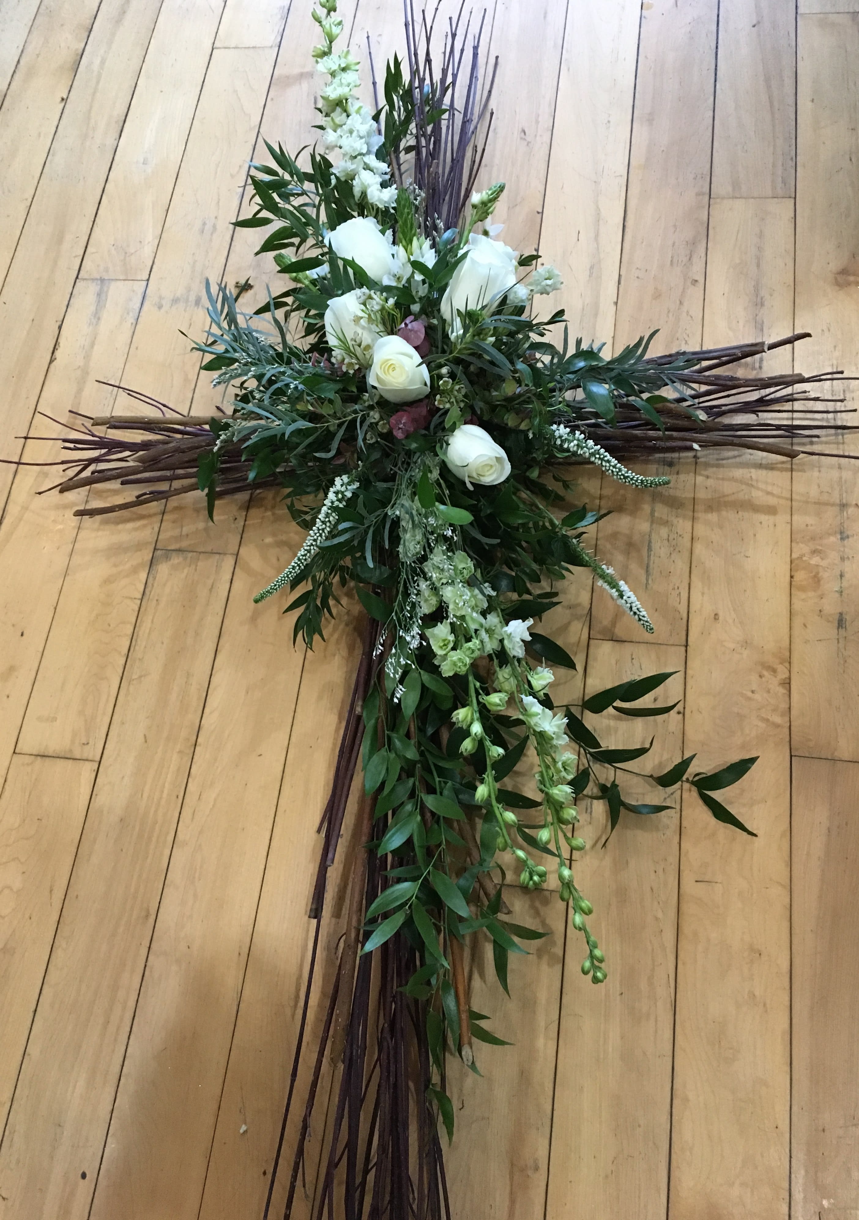 Twig Cross in Somerville, MA Nellie's Wildflowers