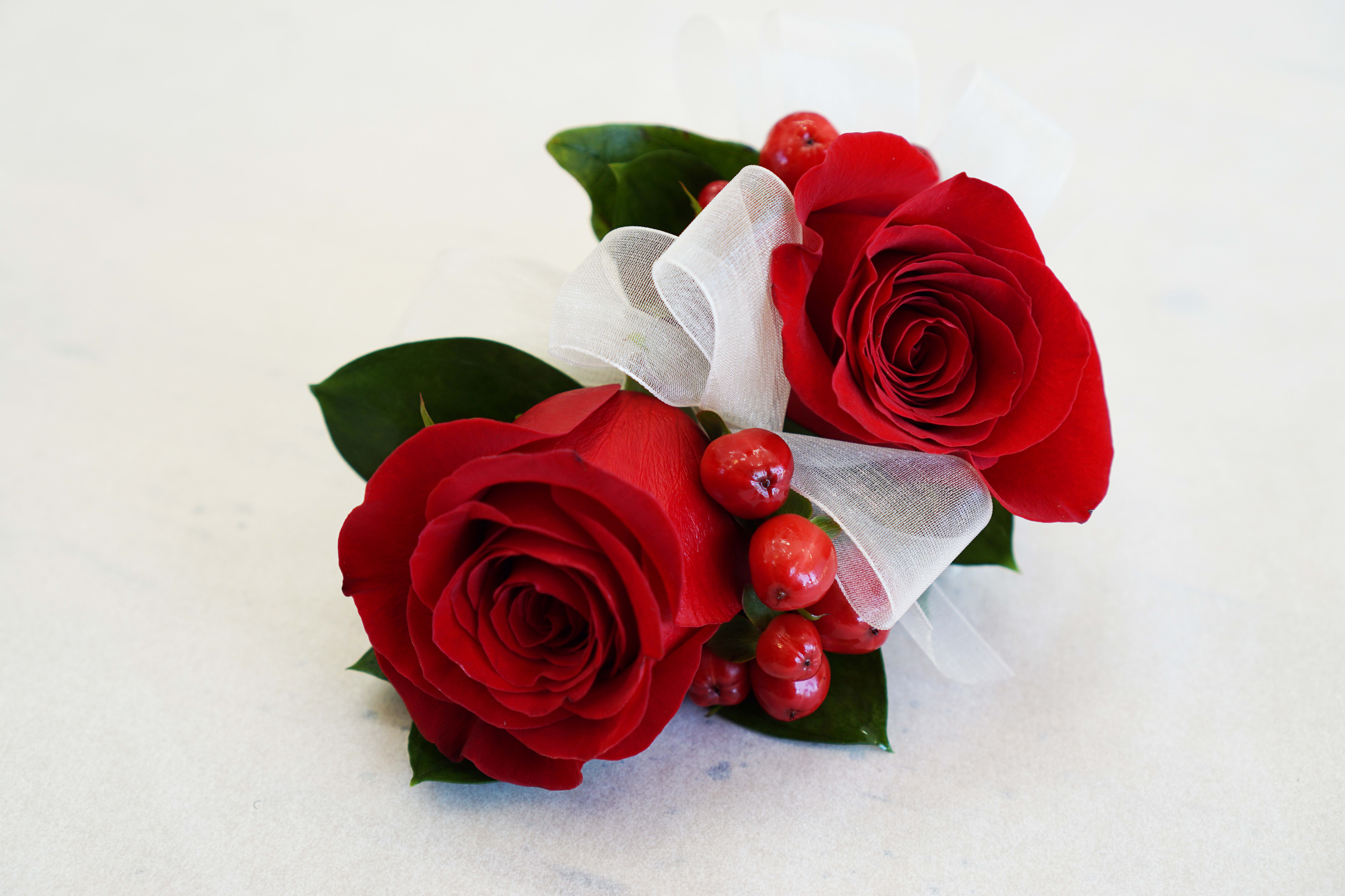 Red Rose Corsage in Tustin, CA Growers Direct Flowers