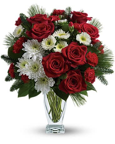 Teleflora S Winter Kisses Bouquet In Stockton Ca Flowers 4 You