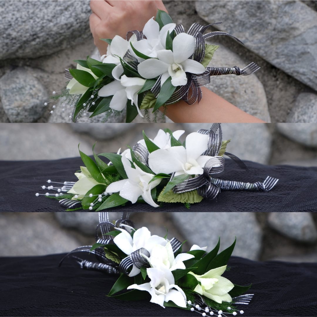 Dendrobium Orchid Corsage in Claremont, CA | Sherwood Florist ...