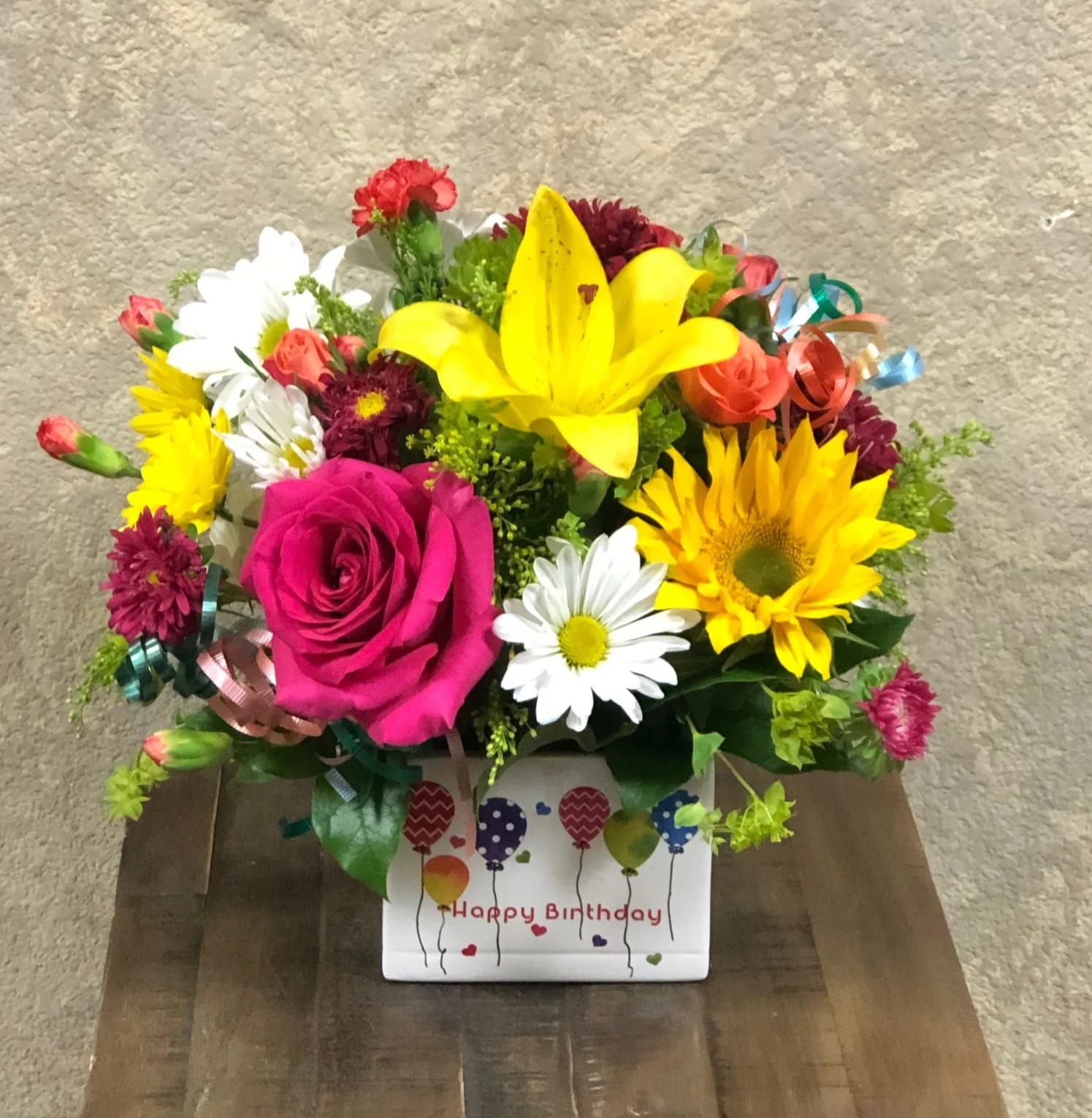 Happy Birthday In Santa Clarita Ca Flower Finesse