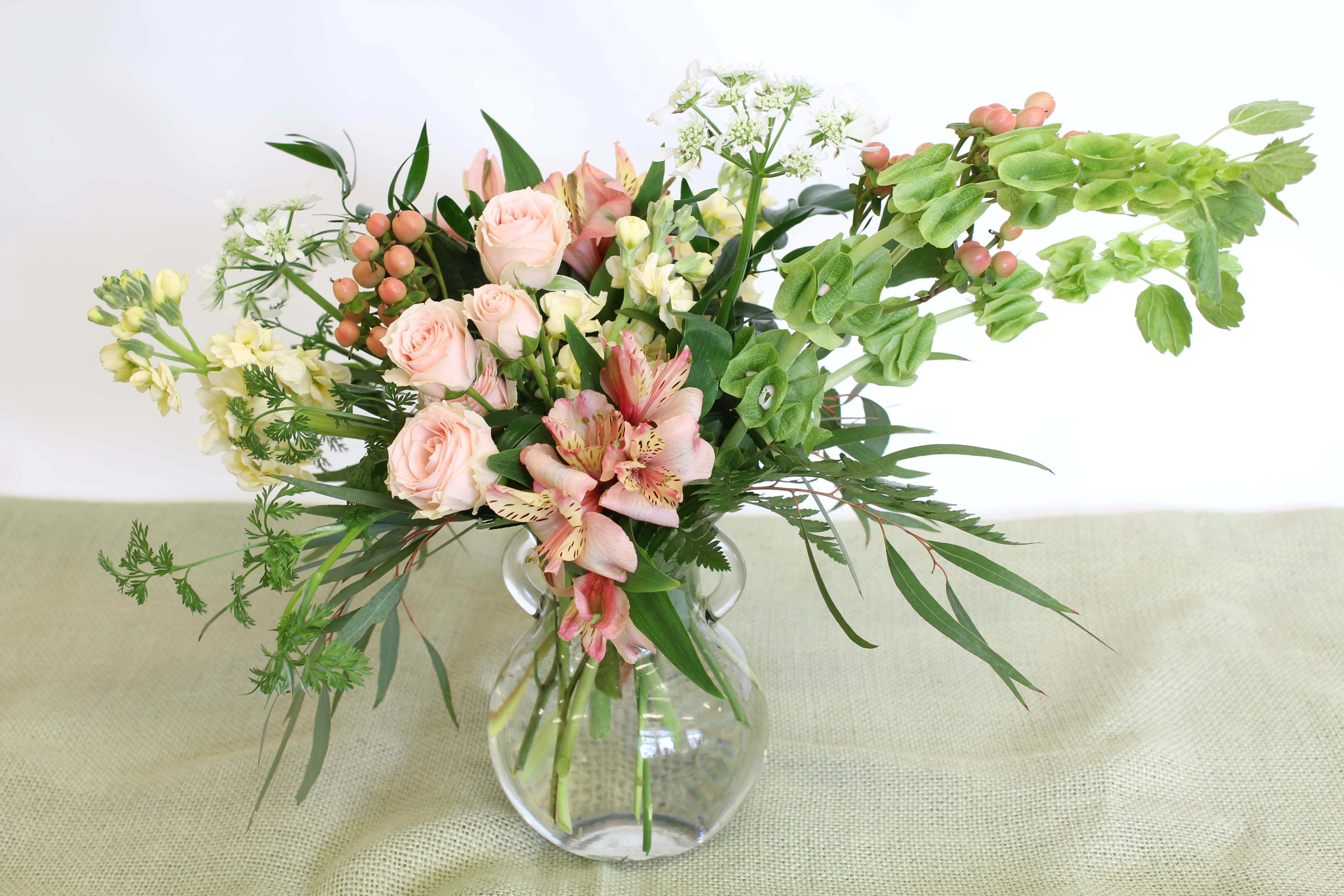 Peach Brilliance By Valleygreen Flowers Gifts