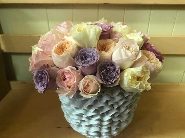 Heirloom Garden Roses in San Francisco, CA | Elizabeth's Flowers